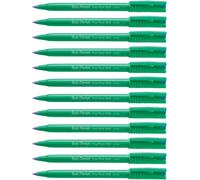 Ball R 50 C Stylo Feutre À Bille Pointe Plastique 0,8 Mm Encre Bleue Corps Plastique Vert Pack De 12