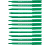 Ball R 50 Stylo Feutre À Bille Pointe Plastique 0,8 Mm Encre Verte Corps Plastique Vert Pack De 12