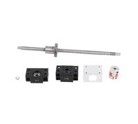 Ball Screw Set 1204-300 | Bearing Steel High Accuracy Linear Motion | Rolling Ball Screw for CNC / 3D Printers/Automation | 300mm with Nut & Coupling