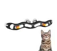 Ball Track - PP, 21,26 x 2,76 x 1,97 po Cat Toy Roller Interactive Rolling Play | Suction Cup Window-Mounted Cat Entertainment Track, Rolling Cats Toy For Indoor Cats, Window Mounting, Daily Exercise