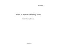 Ballad In Memory Of Shirley Horn (Tenor Saxophone) / Recueil