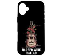 Ballade barbelée Musique Punk Rock Coque pour iPhone 16 Plus