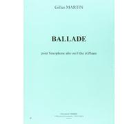 Ballade --- saxophone alto ou flute et piano