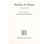 Ballades Et Doïnas - Poésie Orale Roumaine
