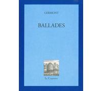 Ballades - Germont - La Cooperative - broché - Poésie