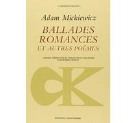 Ballades, romances et autres poèmes