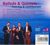 BALLADS & QUINTETS - CASAL QUARTETT/SAY,FAZIL CD NEUF SCHUMANN,ROBERT