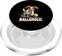 Ballaholic Balle de Chasse pour Chien épagneul Breton PopSockets PopGrip pour MagSafe