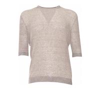 Ballantyne - Pullover Manica Corta - Homme - Pulls - Beige - Taille: L