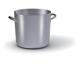 Ballarini 7022.30 Casserole à 2 poignées en Aluminium Brut - 30 cm