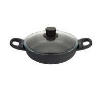 BALLARINI Avola Poêle de service avec couvercle en verre 28 cm, Aluminium
