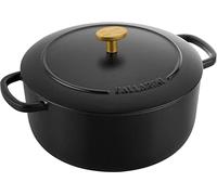 Ballarini Bellamonte Cocotte 22 cm, Rond(e), Noir, Fonte