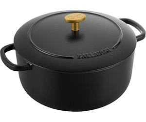 Ballarini Bellamonte Cocotte 22 cm, Rond(e), Noir, Fonte
