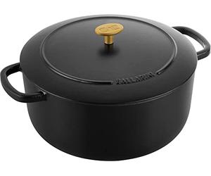 Ballarini Bellamonte Cocotte 28 cm, Rond(e), Noir, Fonte
