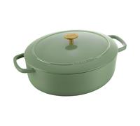 BALLARINI Bellamonte Cocotte 31 cm, Ovale, Vert, Fonte