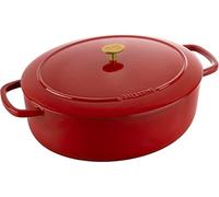 Ballarini Bellamonte Cocotte 37 cm, Ovale, Rouge, Fonte
