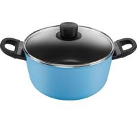 Ballarini - Caprera 24 cm pot avec couvercle Bleu