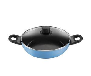 Ballarini Casserole Caprera Bleu 2 Manches Diamètre 28 CM
