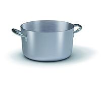Ballarini Casserole Professionnelle Moyenne avec 2 poignées, Aluminium, Gris, 32. cm