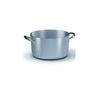 Ballarini Casserole Professionnelle Moyenne avec 2 poignées, Aluminium, Gris, 40. cm