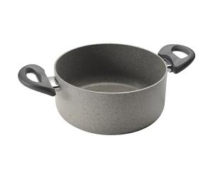 BALLARINI Cortina Granitium Faitout, Gris, Diamètre 20 cm