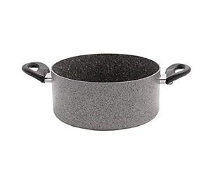 BALLARINI Cortina Granitium Faitout, Gris, Diamètre 24 cm