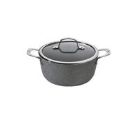 Ballarini - Faitout Salina Aluminium Anti Adhã©Rent Ã20 Cm + Couvercle - Gris Gris