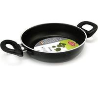 Ballarini Firenze Casserole à long manche avec 2 poignées, aluminium, noir, 32 cm
