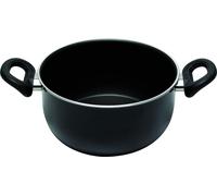 Ballarini Firenze Casserole à manche, Aluminium, Noir, 16 cm