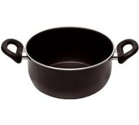 Ballarini Firenze Casserole à manche, Aluminium, Noir, 22 cm