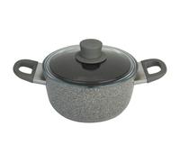 BALLARINI Kochtopf mit Glassdeckel, 20 cm | rund | Aluminium