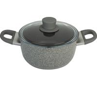 BALLARINI Kochtopf mit Glassdeckel, 24 cm | rund | Aluminium