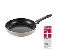 Ballarini Ledro Poêle, 28 cm, Aluminium, Compatible Induction, Revêtement Antiadhésif en Céramique, Thermopoint, Fabriquée en Italie, Sable