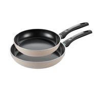 BALLARINI Ledro Set de poêles, 2-pcs. /24/28 cm, beige, Aluminium