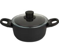 BALLARINI marmite avec couvercle en verre, 24 cm | rond | aluminium