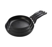 BALLARINI Panarea 3-pcs, Set de poêles, Noir mat