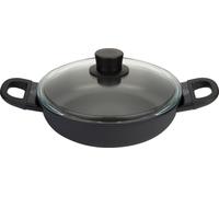BALLARINI poêle à servir avec couvercle en verre, 24 cm | rond | PTFE