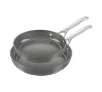 BALLARINI Salina Set de poêles, 2-pcs. /24/28 cm, gris pierre, Aluminium