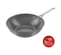 BALLARINI Salina Wok, 30 cm, Aluminium, Revêtement antiadhésif en céramique renforcée en titane