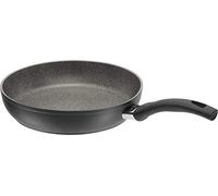 BALLARINI Sauteuse avec Couvercle, Ronde, ∅ 28 cm, Aluminium, Revêtement Anti-Adhésif, Indicateur de Température ThermoPoint, Gris Pierre, série Bari