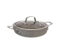 Ballarini - Sauteuse Salina Aluminium Anti Adhã©Rent Ã24 Cm + Couvercle - Gris Gris