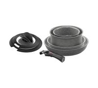 BALLARINI Torre Set de poêles, 7-pcs, Aluminium, Revêtement antiadhésif en céramique