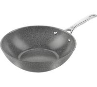 Ballarini Wok Salina – 30 cm, aluminium, revêtement antiadhésif en céramique renforcée en titane