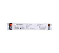 ballast électronique 220-240V AC 2x1 8W/2x3 0W/2x5 8W/2x3 6W/1x36W, Ballast électronique T8 à large tension, Ballasts de lampe fluorescente, livraison directe(2x58W)