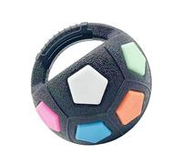 Balle À Couiner Indestructible Pour Chien, de Football Interactifs Ronde Tenus en Main | Balle À Mâcher Pour Chien Et Fournitures Pour Le Dressage Des Animaux - Pour Mâcheurs Agressifs Pour Rapp