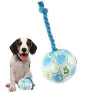 Balle à disque pour chiens de grande taille - Jouet d'extérieur pour chien - Balle élastique pour chien, jouet en corde de corde | Corde colorée en coton doux, rire pour les grands chiens