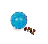 Balle à friandises en TPR pour chien Nobby Pet Bleu 8 cm