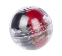 Balle à friandises pour chien - Équipement de divertissement pour chiot, 12,3 x 12,3 x 12,3 cm, poids 205 g PP, fonction d'amélioration des habitudes alimentaires saines avec mouvement de roulement |