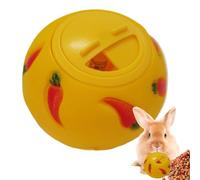 Balle à friandises pour hérisson - Jouet distributeur de nourriture pour lapin, petit animal de compagnie | Boule d'enrichissement de nourriture pour hamsters, cochons d'Inde, lapins, jouet anti-ennui