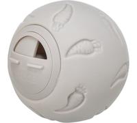Balle à friandises TRIXIE pour petits animaux - peut être remplie de friandises et dispose d'une ouverture réglable - les friandises tombent lorsque la balle roule - plastique - ø 7 cm - 6275